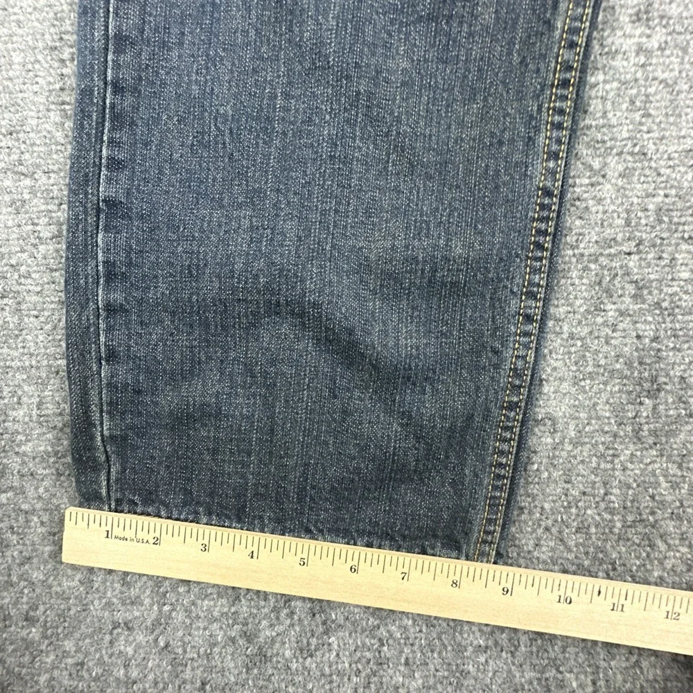 Levis 559 Men's Relaxed Straight Fit Blue Denim Jeans Size 42x30 Deep Blue Denim